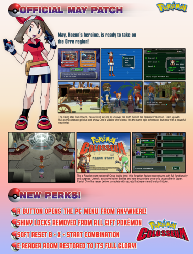 More information about "Play as May in Pokémon Colosseum!"